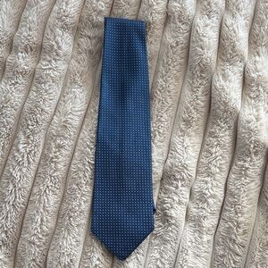 Brooks Brothers Navy Blue Dotted Tie